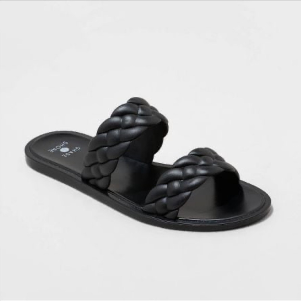 NWOT Shade & Shore Reign Braided Jelly Sandals